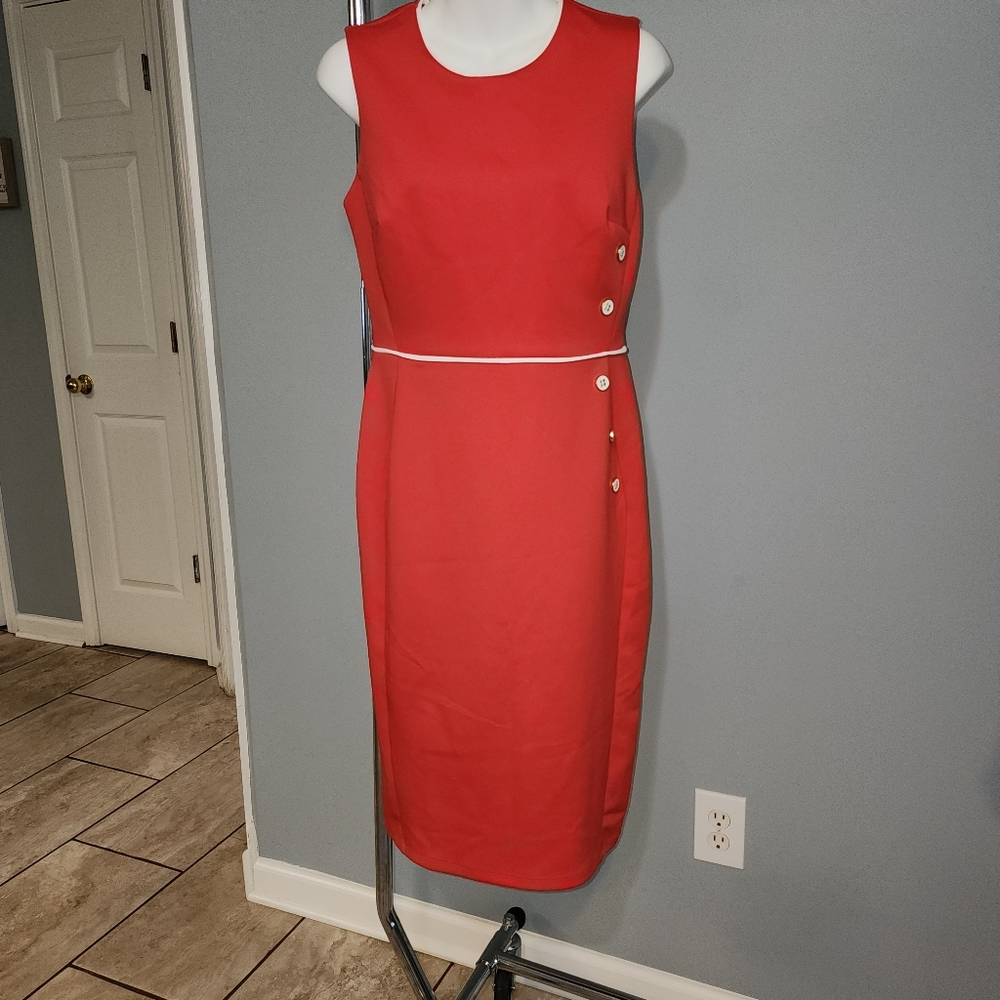 ENFOCUS  STUDIO Women Red Cocktail Dress